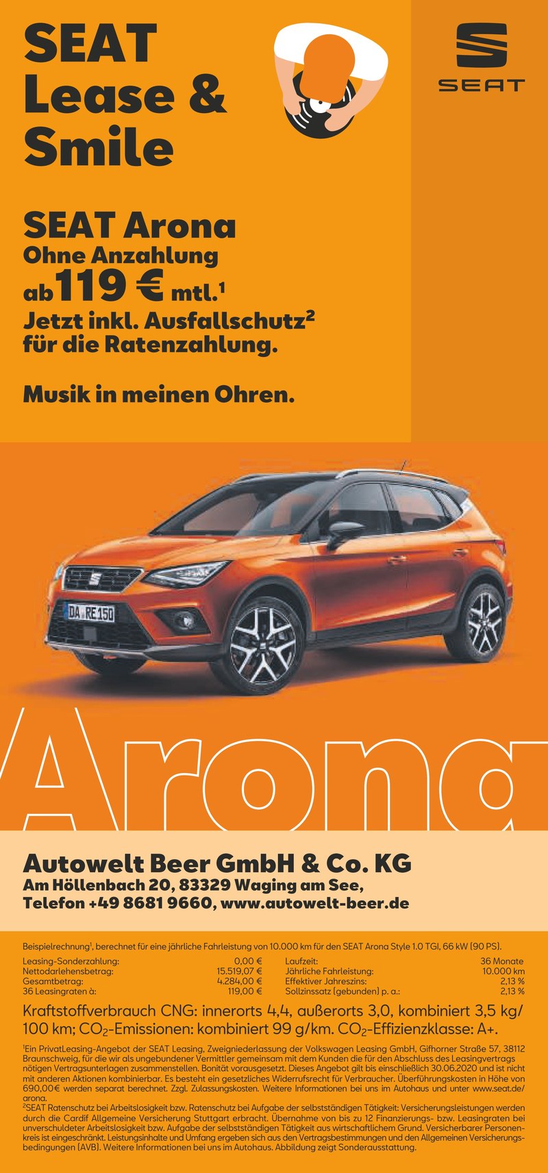 SEAT Arona ab 119